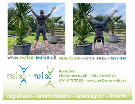 Malso malso Handstand mit Inserat